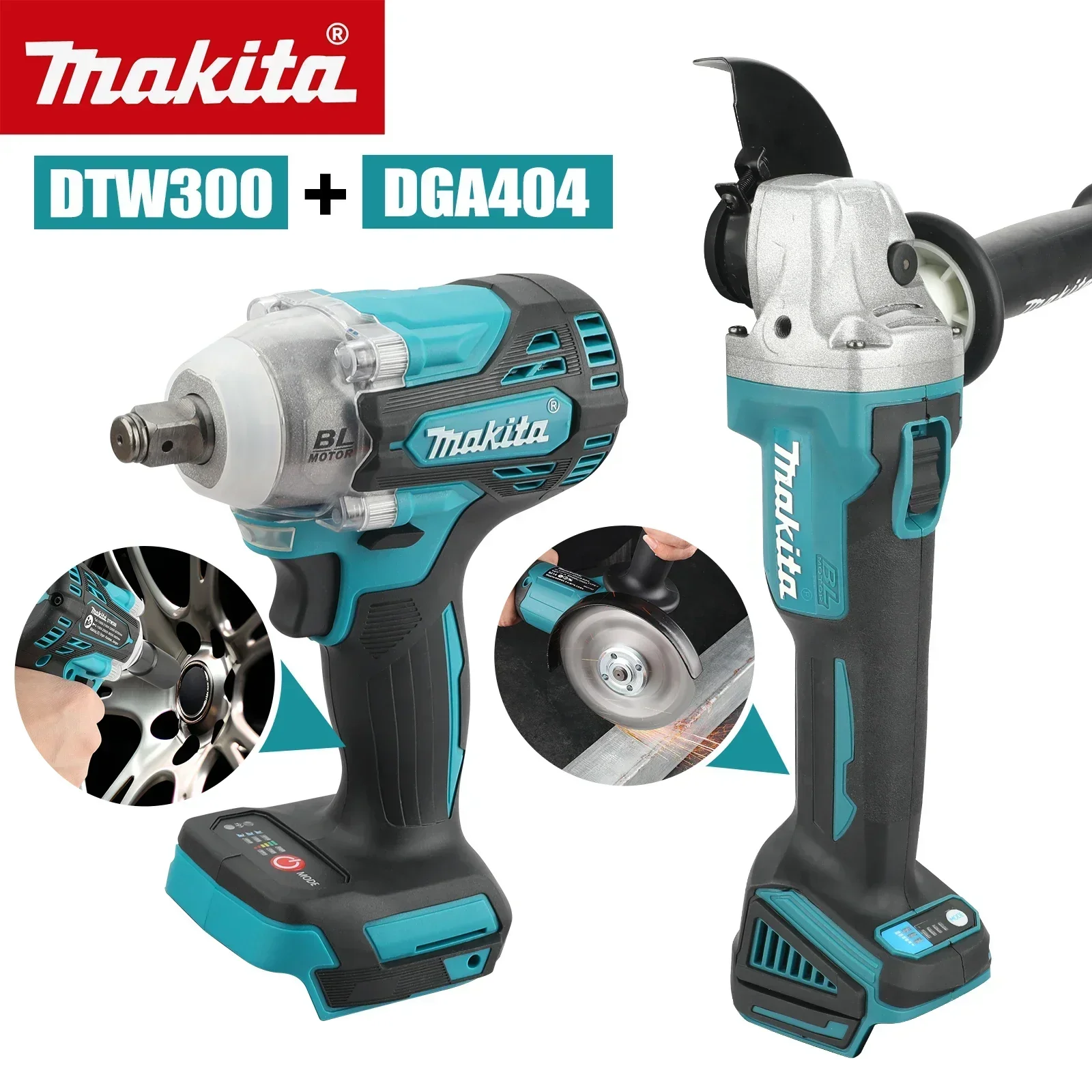 Makita Drill Dtw300 - Makita 18V Çift Alet Seti DTW300