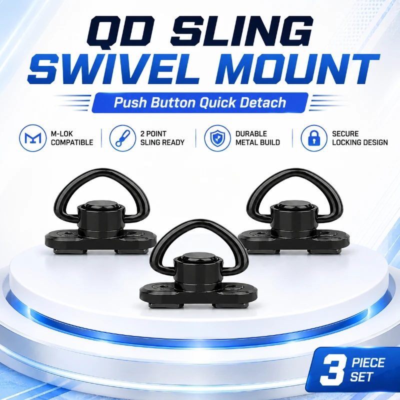 Push Fit Connector - Basmalı Düğmeli Hızlı Çıkarma QD Kayış