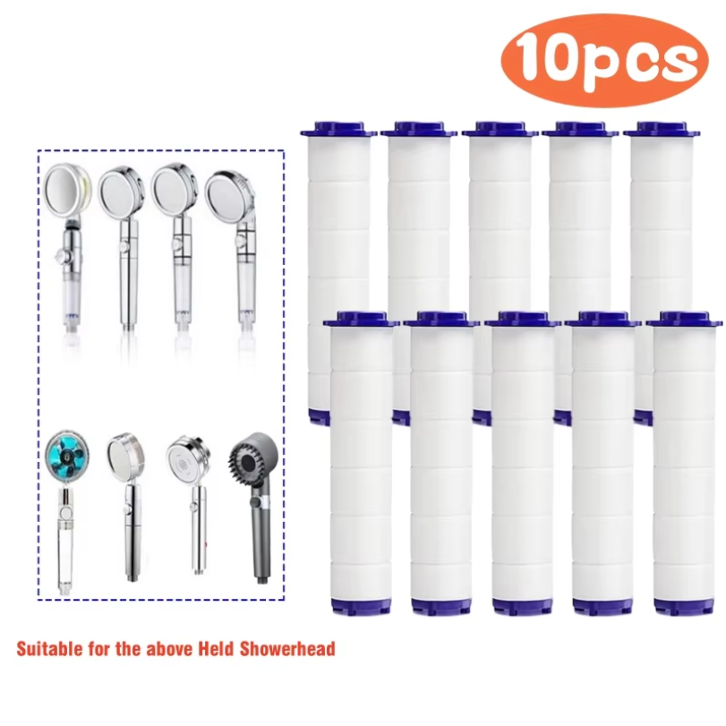 Shower Valve Cartridge - 10 adet duş başlığı yedek PP