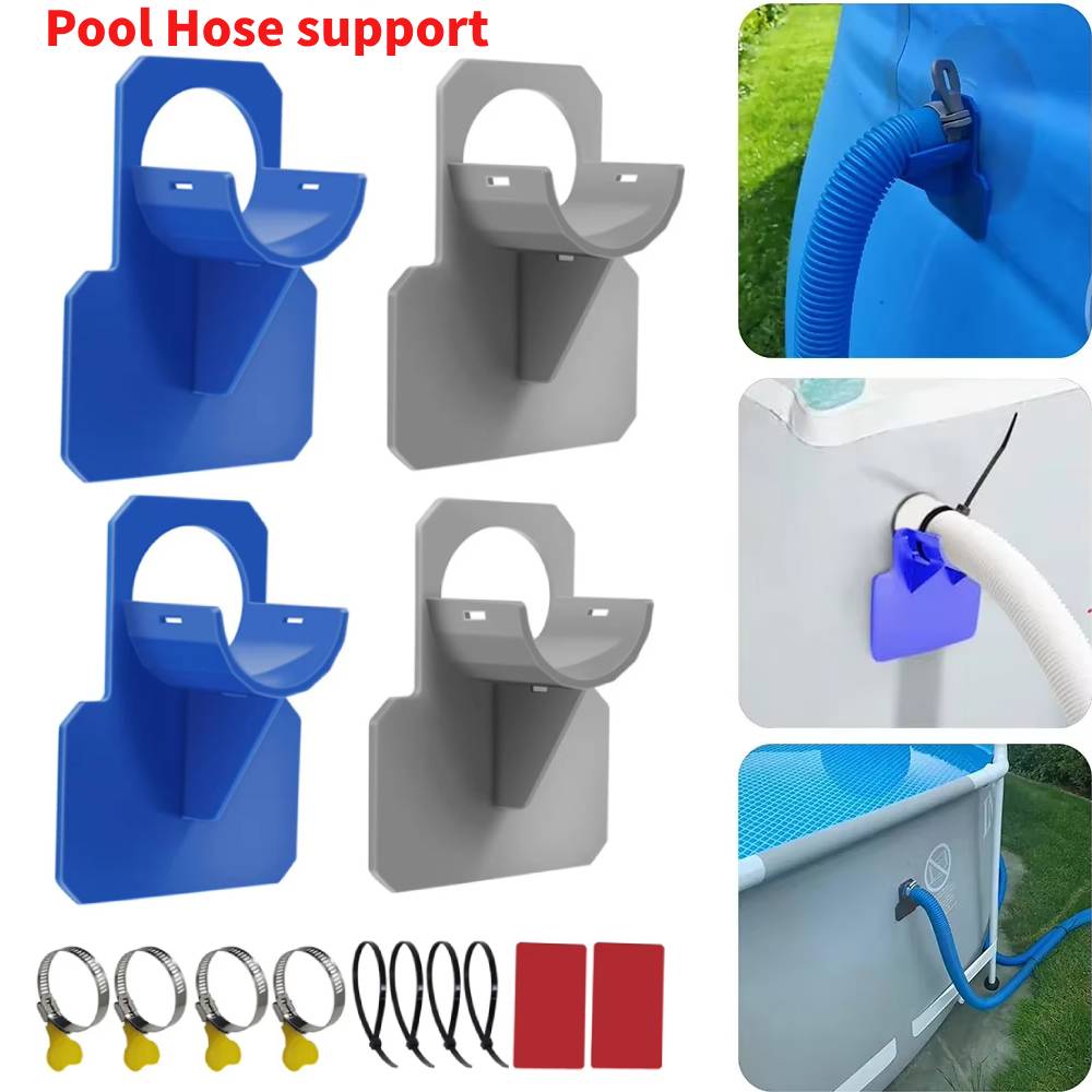 Plastic Pipe Clip - 2 adet Yüzme Havuzu Boru Sabitleme