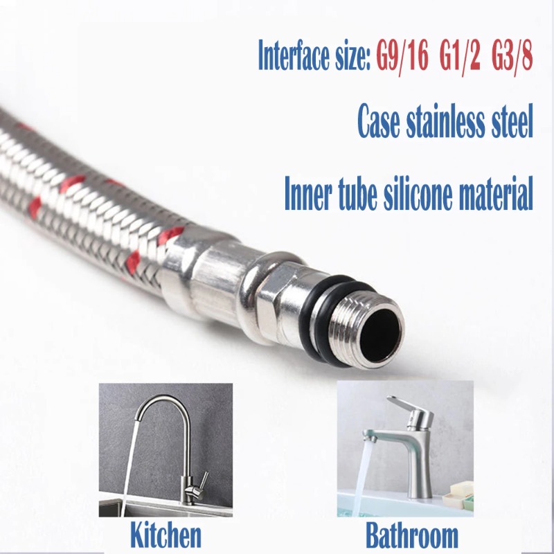 2 adet 60cm esnek sıhhi tesisa - Flexible Hose Braided incelemesi ve fiyatı