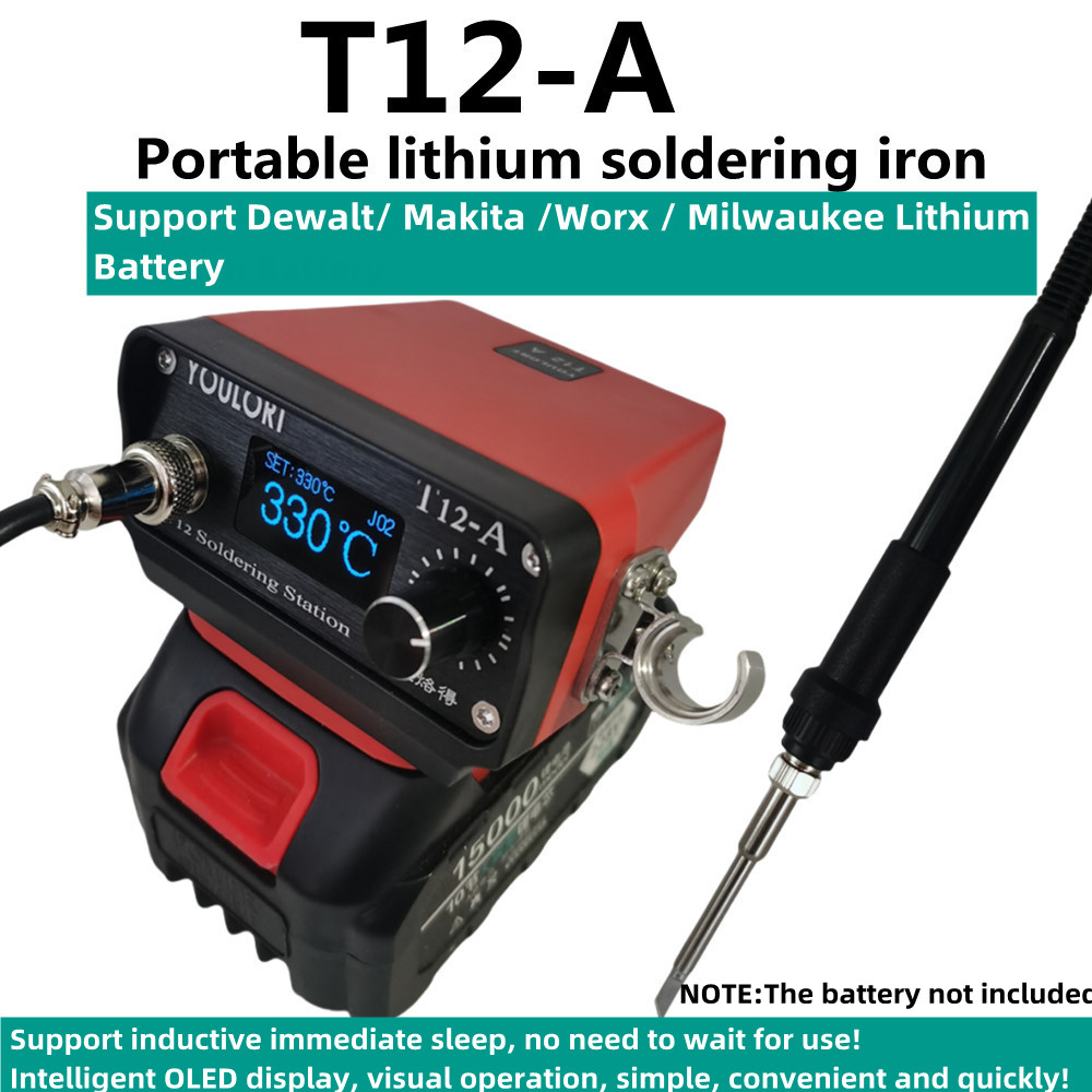 T12-A STM32 V3 Akülü Lehimleme - Milwaukee Drill M12 Fuel incelemesi ve fiyatı