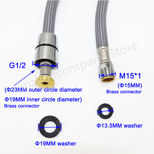 50cm/60cm/85cm/150cm/180cm/300 - Flexible Hose Braided incelemesi ve fiyatı