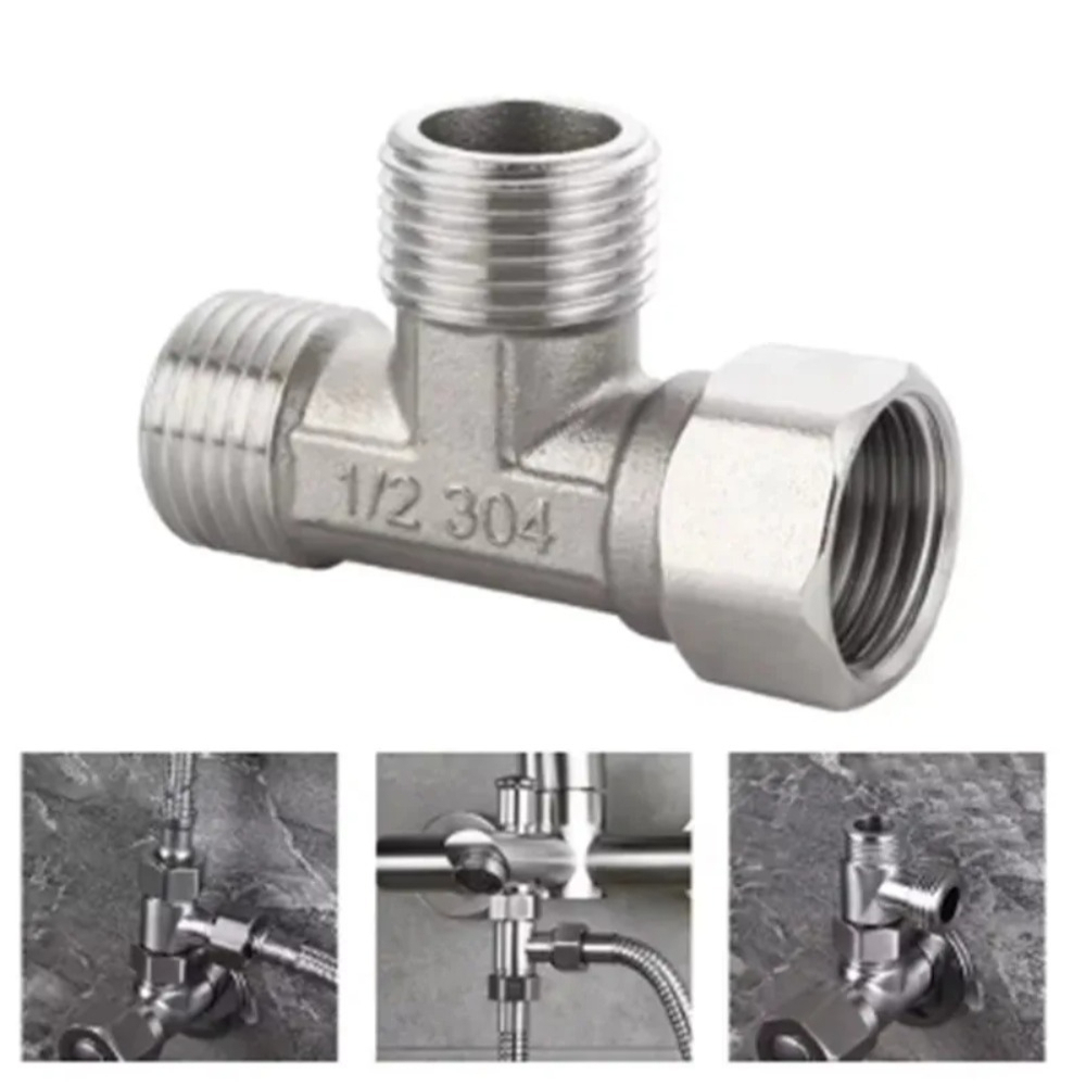G1/2 Paslanmaz Çelik T Adaptör - Shower Valve Cartridge incelemesi ve fiyatı