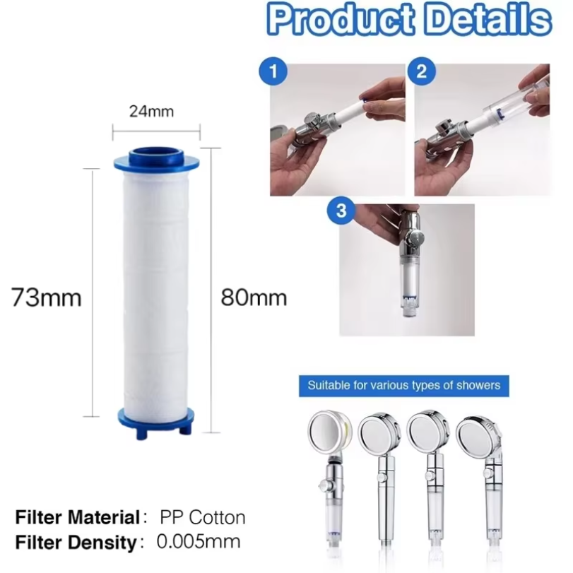 10 adet duş başlığı yedek PP p - Shower Valve Cartridge incelemesi ve fiyatı