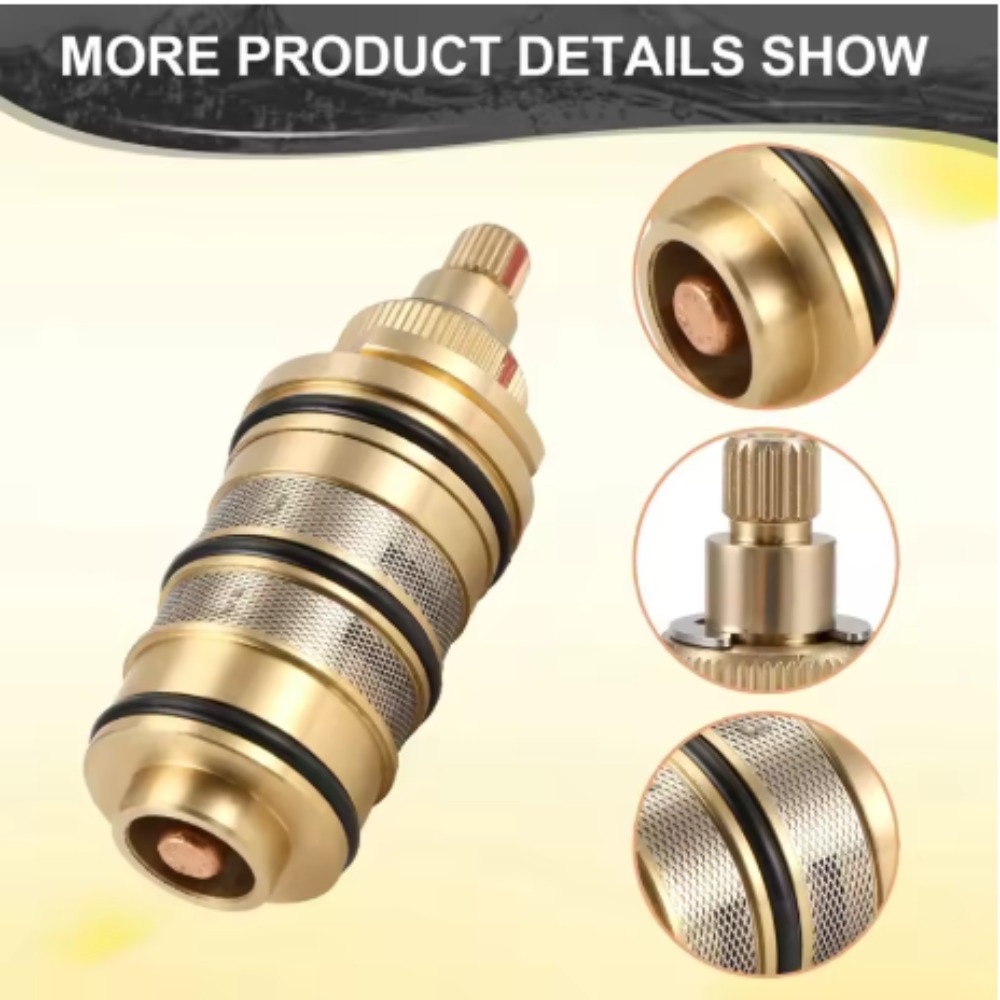 Pirinç Duş Termostatik Kartuş  - Shower Valve Cartridge incelemesi ve fiyatı