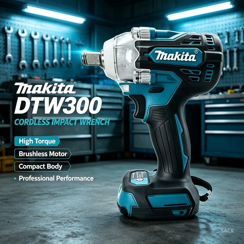 Makita DTW300 330N.M Fırçasız  - Makita Drill Dtw300 incelemesi ve fiyatı